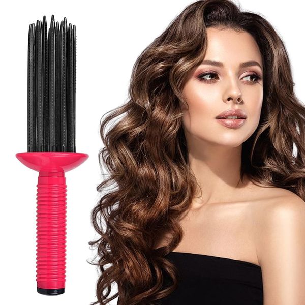 Hair Curler, Lockenwickler Kämme Für Haar, Heatless Curls, Heißluft-Stylingbürste für Frauen und Mädchen, zu Hause, auf Reisen, bei Verabredungen, auf Partys, für alle Haartypen