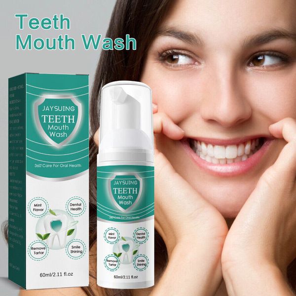 Teeth Mouthwash, Herbal Brightening Oral Repair Foam, Solve All Oral Problems