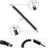3-Piece 105 Degree Right Angle Drill Socket Adapter Flexible Shaft Extension Bit