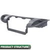 Fit For 2002-2006 Dodge Sprinter Right Side Dash Panel Cover With A/C Vents