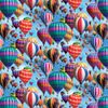 GRAPHICS & MORE Hot Air Balloons Pattern Gift Wrap Wrapping Paper Rolls