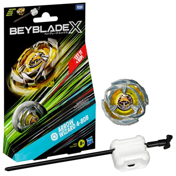 Beyblade X Arrow Wizard 4-80B Starter Pack Kreisel und Starter