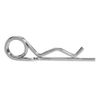 Double Coil R Clip 7mm - A4 (Marine Grade) Stainless - 2 Pack