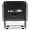 ExcelMark Large Return Address Stamp - Up to 5 Lines - Custom Self Inking Rubber Stamp - Customize Online with Many Font Choices - Large Size