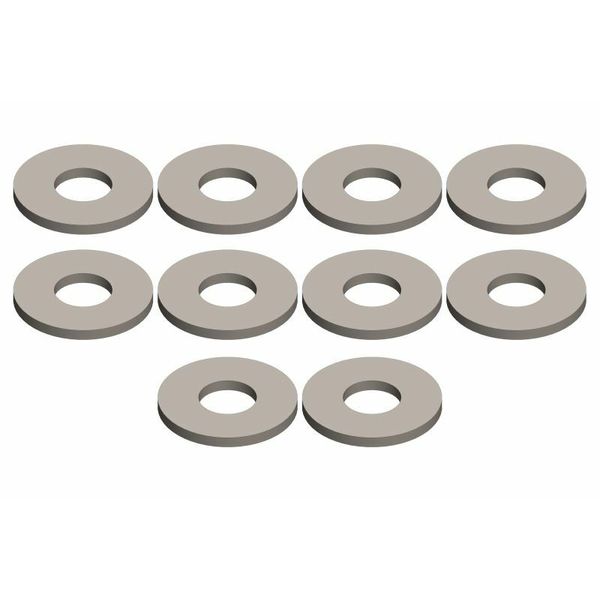Corally Steel Shock Washer - 2.5x6x0.5mm (10): Dementor, Kronos, Python, Shogun