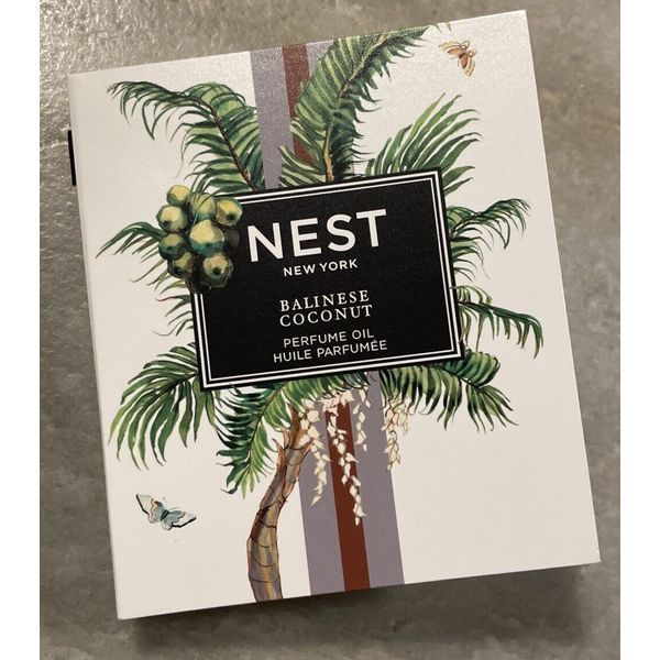 NEST New York Balinese Coconut Perfume Oil sample 0.05 oz.