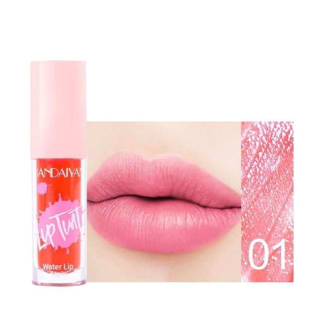 Long-lasting Moisturizing Lip Gloss Fade-resistant Dyeing Lip Liquid Nonstick Cup Lipstick Cosmetics Beautiful Health