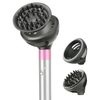 Wave+Curl Diffuser attachment compatible with Dyson Airwrap Multi-Styler, two modes for Enhance Waves,Curls,Coils, match HS01 HS05 i.d. Gray