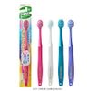 Shebis Toothbrush, Premium Care, Teeth Whitening, 6 Rows, Compact, Regular, Set of 3, Assorted Colors
