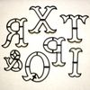 Extra Large Letter I Patchwork Cutter Sugarcraft Equipment Tool