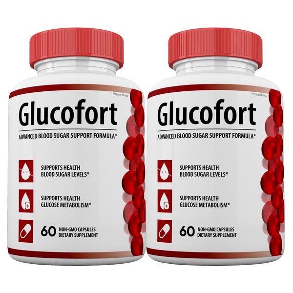 Glucofort Blood Sugar Support Capsules, Glucofort Pills Advanced Formula ( 2 )