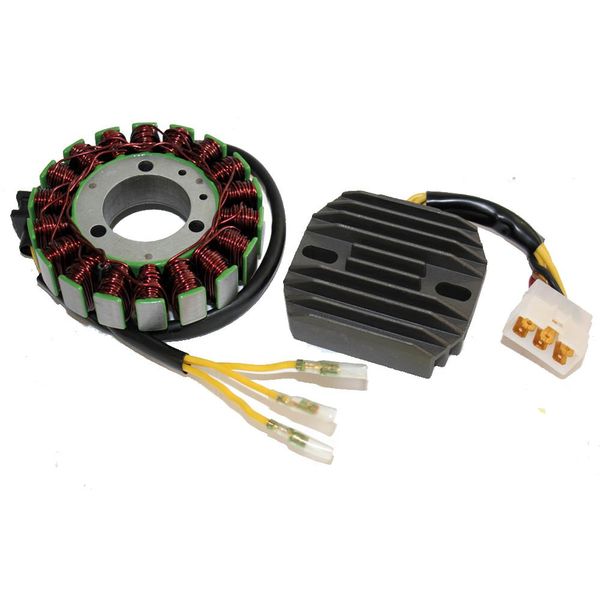 Caltric Stator & Regulator Rectifier Compatible with Kawasaki Vn750 Vulcan 750 1986-2006 Motorcycle