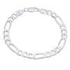 Treasure Bay Mens Solid 925 Sterling Silver Chain Bracelet (23)