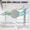 SMELLEZE Ultimate Odor Removal Bundle – 2 lb. Granules + 1 Reusable Pouch