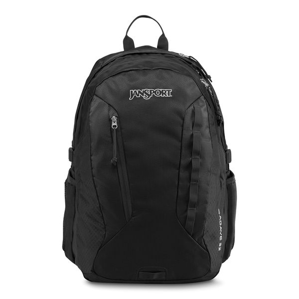 JanSport Agave Hiking Backpack - 32 Liter Daypack with Universal 3L Hydration System or 15 Inch Laptop Sleeve, Black