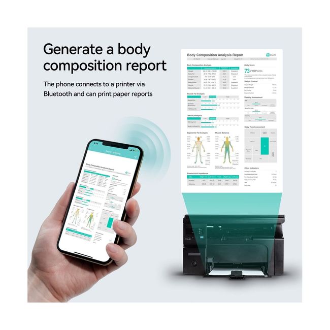 Scale for Body Weight, RunSTAR 8 Electrodes High Accurate