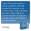 Friendly Soap Handmade Natural Lavender & Tea Tree Shampoo Bar (Case of 6)