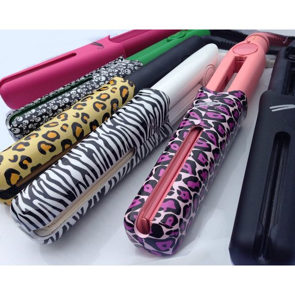 ionco Heat Guard Screen Protector for Hair Straighteners, Zebra Print