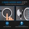 Barska Compact Security Safe Digital Keypad Lock Box w/ Deadbolts 0.22 Cu. Ft.