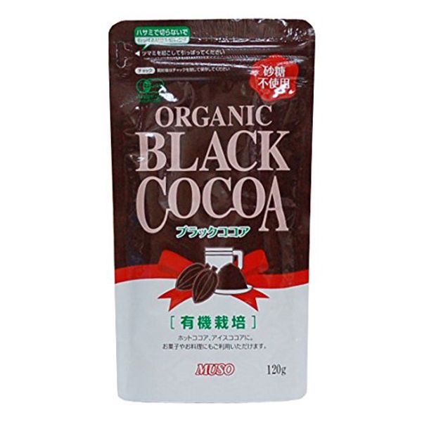 Muso Organic Black Cocoa 4.2 oz (120 g)