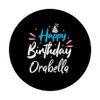 Happy Birthday Orabella PopSockets Swappable PopGrip