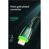 mcdodo Smart LED Auto Disconnect Nylon Braided Sync Charge USB Data 6FT/1.8M Cable Compatible iPhone 14/13/12/11 Pro Max