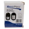 RecPro RV Circuit Analyzer Tester Plug 50 Amp with LED Indicator Lights