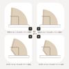 Vandroop Coffee Filter Case Wood Paper Filter Organizing Space Saving Storage Filter Holder (B-Walnut)
