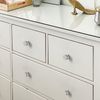 Coinkoly 10 Pack Brushed Satin Nickel Cabinet Knobs 35mm Single Hole Drawer Knobs and Pulls for Bathroom CK-UK0007