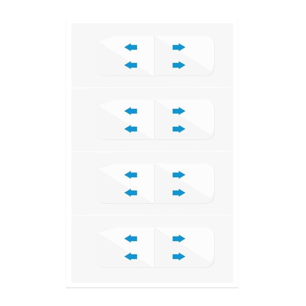 Netlkjonk Face Tape Lifting Invisible,200PCS
