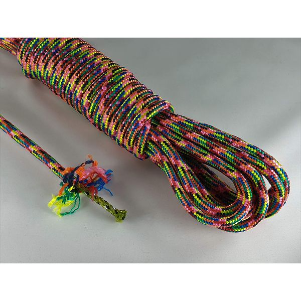 ANBP Colourful Polypropylene Rope 80 m - 3 mm 4 mm 5 mm 6 mm 8 mm 10 mm 12 mm