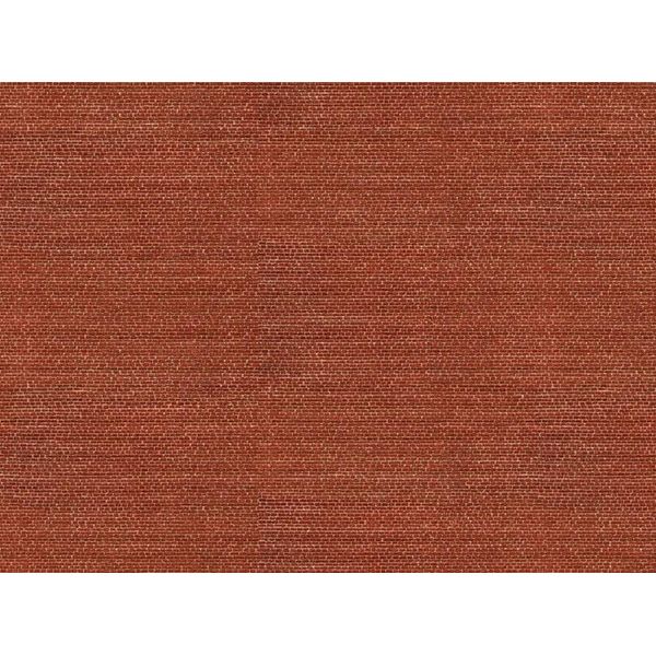 Noch Sheet of Cardboard 3D, "Dutch Brick", Red