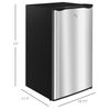 Mini Fridge with Freezer 3.2 Cu.Ft Compact Refrigerator for Bedroom Dorm Silver