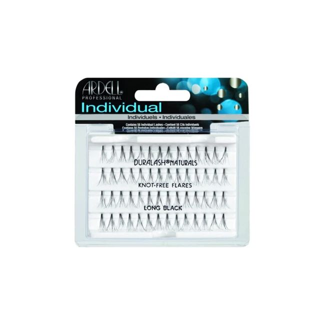 Ardell Duralash Individual Eyelashes No Knot Naturals Long Black (3 Pack)