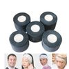 2PCS Paper Barber Neck Strips Disposable Black Styling Strips for Haircut Salon Accessories