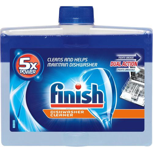 Finish Dual Action Automatic Dishwasher Cleaner, Fights Grease & Limescale, 8.45 Ounce