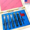 5× 1/2" Indexable Carbide Insert Turning Tooling Bit Holder Set For Lathe Wooden
