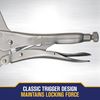 IRWIN VISE-GRIP Original Locking C-Clamp, 11", 19
