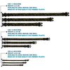 Buckle-Down 15-26" Insects Scattered Black Plastic Clip Collar, Large