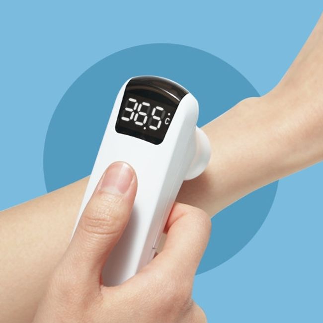 Non-Contact Infrared Forehead and Wrist Thermometer