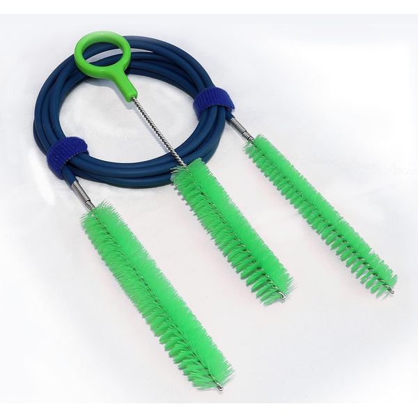 CPAP Tube and Mask Cleaning Brush, Suitable for All CPAP Hose Type,Brushes Diameter 15mm and 19mm, CPAP Hose Cleaning Brush Kit