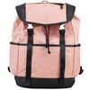 FUEL Drawstring Backpack With Double Rose Gold Buckles, Blush Pink
