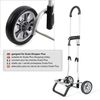 Andersen Ersatzrad für Einkaufstrolley Scala Plus, Ø 150 mm, Silber