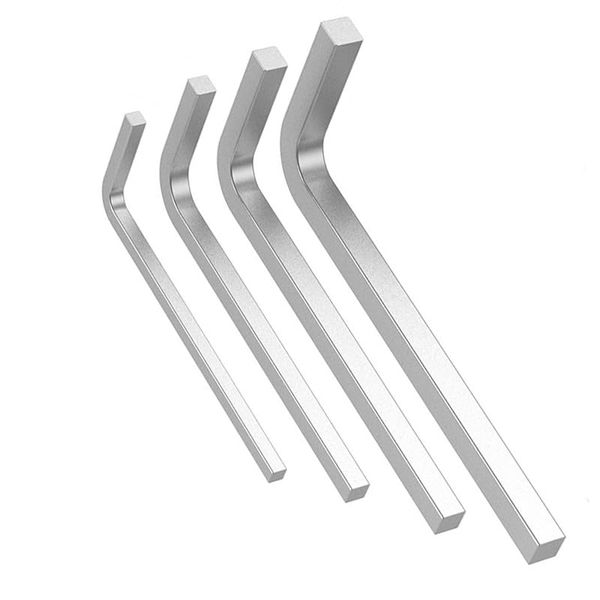 Yopolaz Square Wrench Key Sets - 3mm,4mm,5mm,6mm (Square 4 Size - Medium)