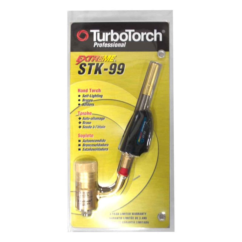 TurboTorch 0386-0851 STK-99 Torch Swirl, MAP-Pro/LP Gas, Self Lighting ...