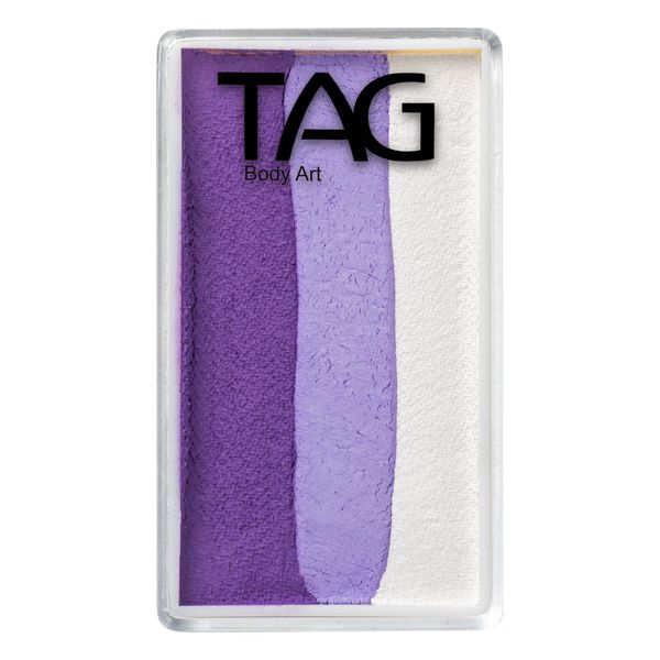 TAG Face and Body Paint - 1 Stroke Split Cake 30g - Iris