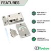 Toilet Indicator Bolt Vacant/Engaged Satin Nickel