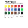 PAINT IT EASY NEU Siebdruckfarbe DEKAPRINT 2000, 250 ml, Hellrot