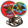 Powell Peralta Skateboard Dragons Only Sticker 3-Pack Stickers
