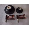 2PCS IIT 2" & 3" Roll Lock Sanding Disc Pad Holder for Grinder/ Drill 1/4" Shank